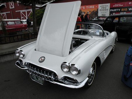 white corvette